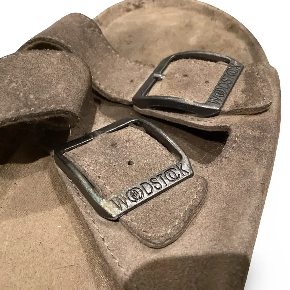 Woodstock Vintage Brand Engineered Leather Sandals